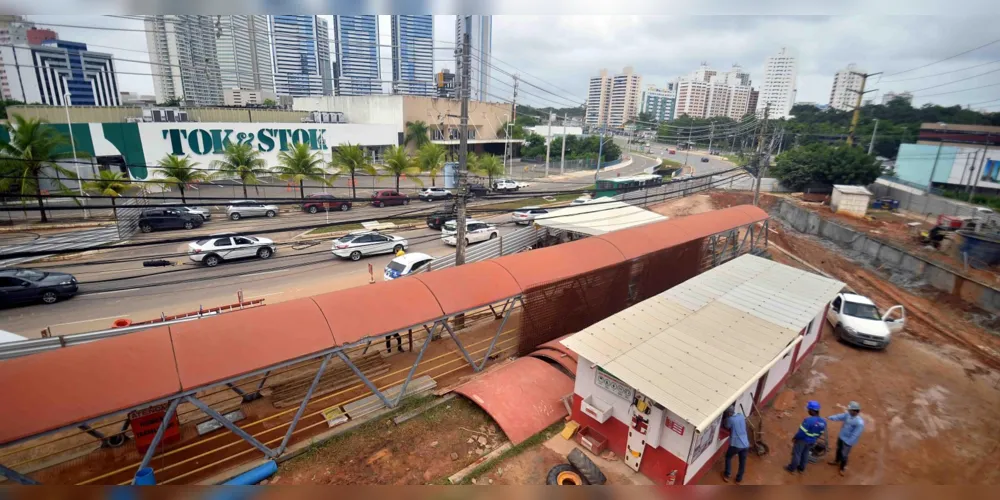 Obras integram o projeto da Nova Tancredo Neves. | Foto: Jefferson Peixoto / Divulgação