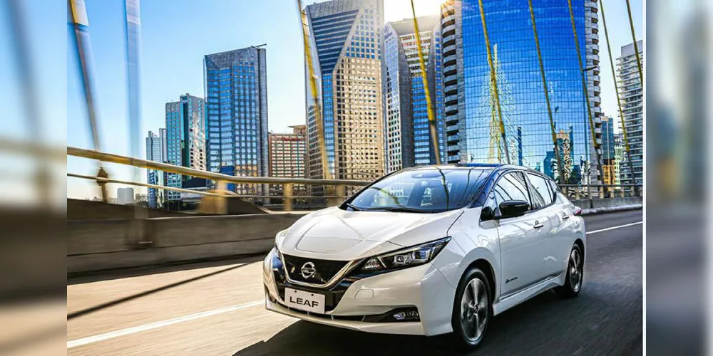 Nissan foi pioneira ao produzir em série o 100% elétrico LEAF, a partir de 2010 | Fotos: Divulgação