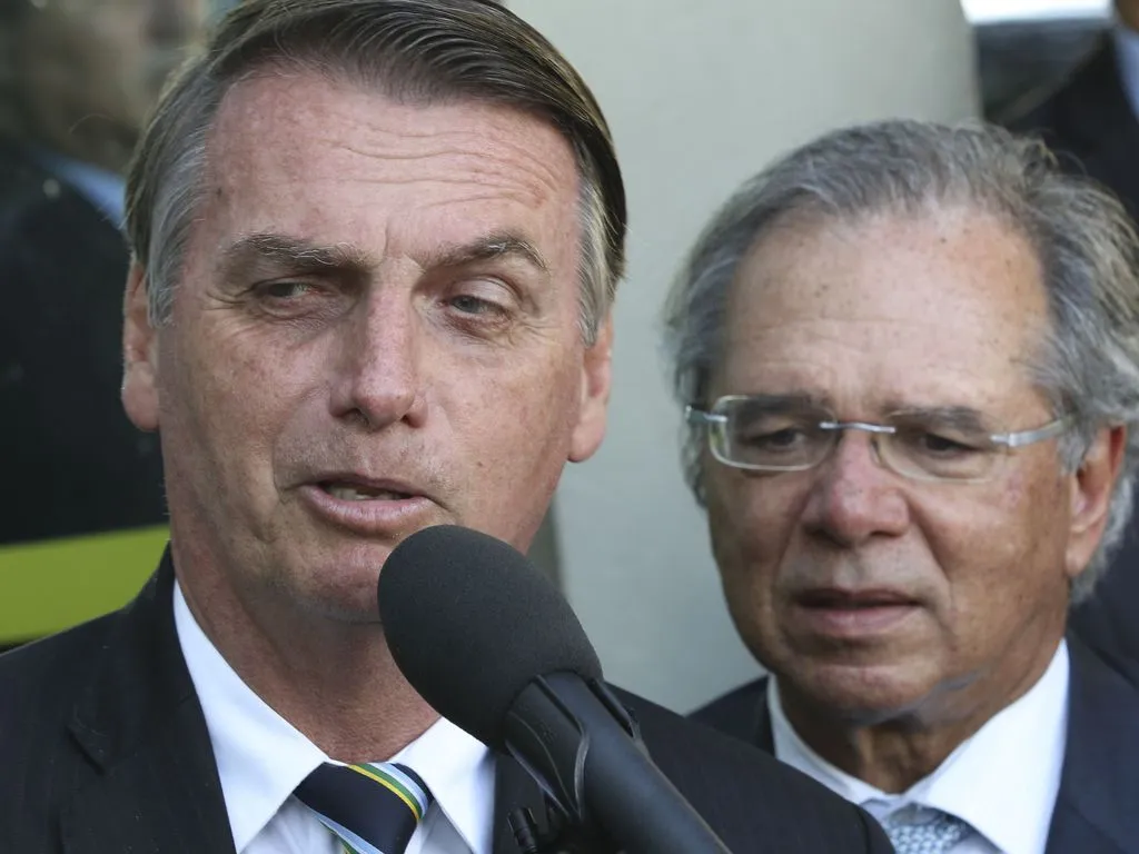 O presidente Jair Bolsonaro e o ministro da Economia Paulo Guedes | Foto: Fabio Rodrigues Pozzebom | Agência Brasil