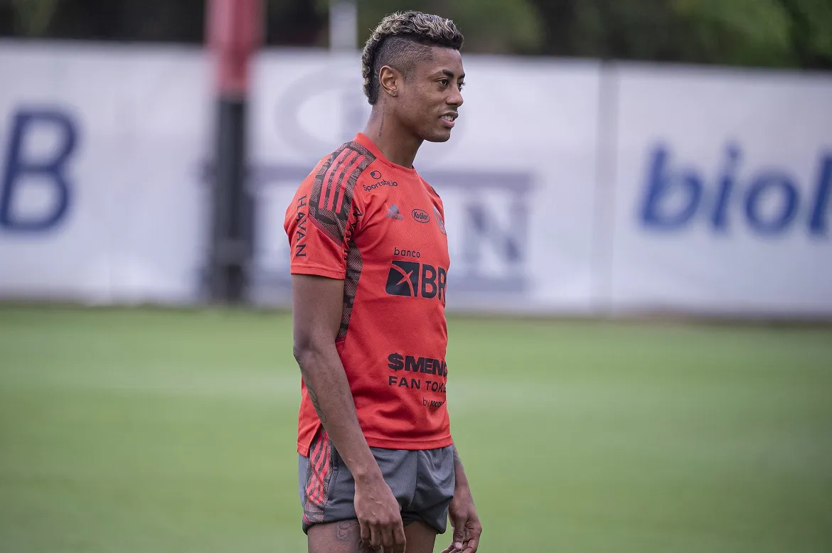 Bruno Henrique esteve fora do jogo de ida, mas volta nesta quarta | Foto: Alexandre Vidal | Flamengo
