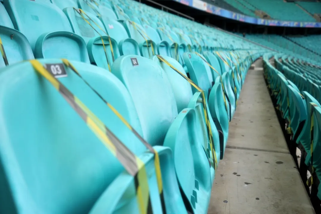 Novos protocolos trazem exceção para jogos de futebol | Foto: Felipe Iruatã | Ag. A TARDE