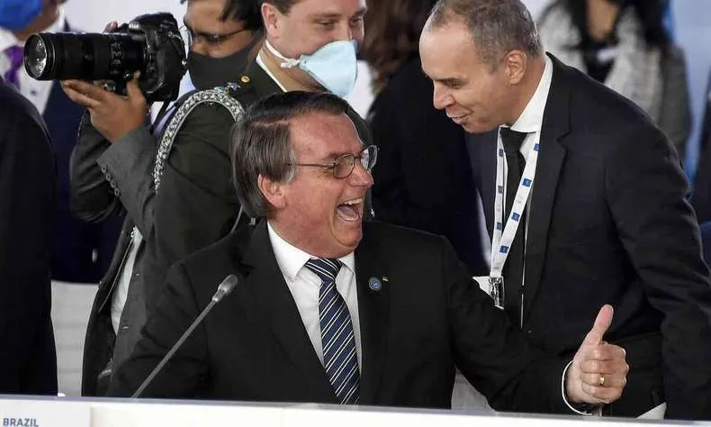 Bolsonaro contou aos demais líderes que tem amplo apoio popular e que a economia brasileira está crescendo | Foto: Reprodução