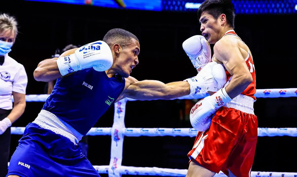 Peso-mosca baiano superou por unanimidade Po-We-Tu, de Taiwan | Foto: Aiba