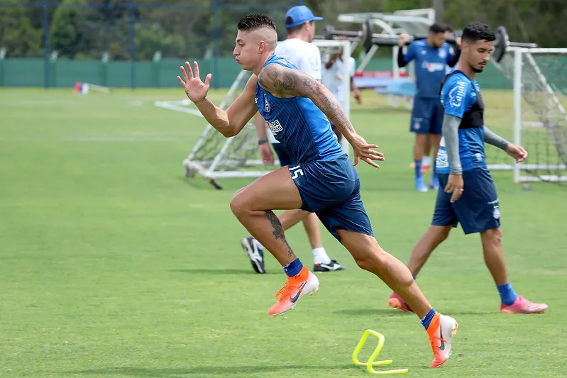 Meia colombiano não joga desde o dia 3 de fevereiro | Foto: Felipe Oliveira | EC Bahia
