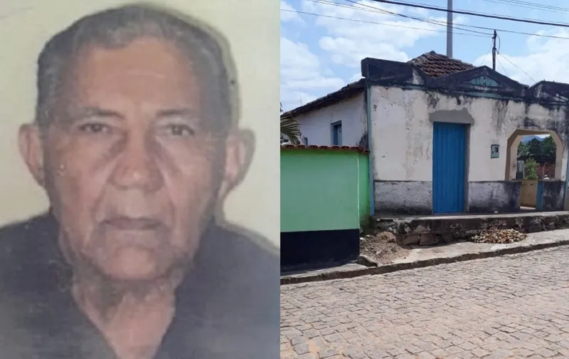 Segundo a Polícia Civil, o suspeito confessou ter invadido a casa de João Francisco Dias para roubar.