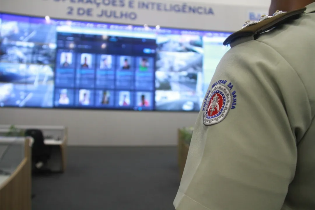 Sistema gerou alerta, mesmo com o suspeito usando máscara | Foto: Divulgação | SSP