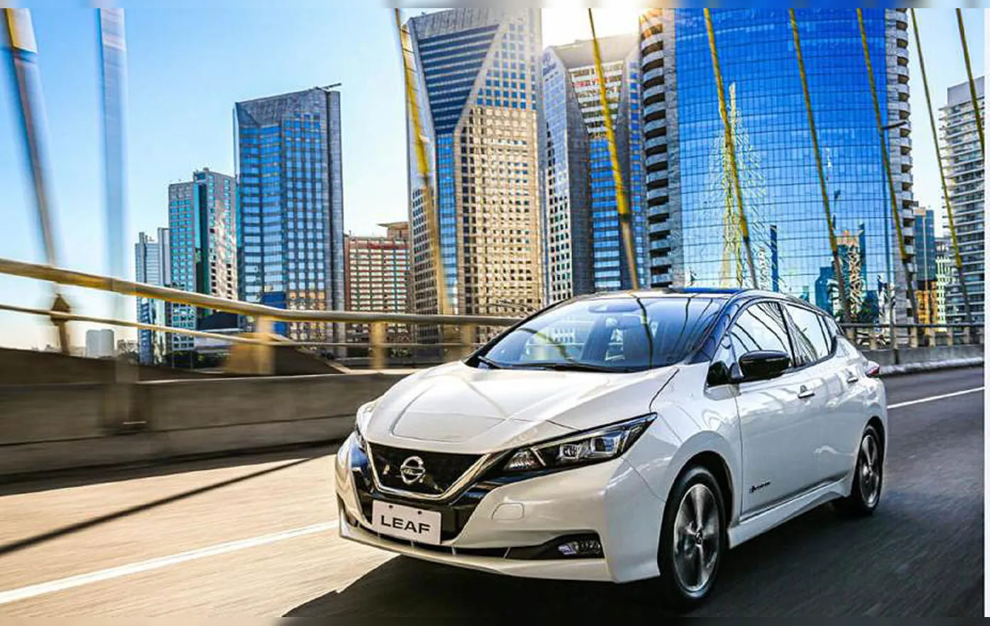 Nissan foi pioneira ao produzir em série o 100% elétrico LEAF, a partir de 2010 | Fotos: Divulgação