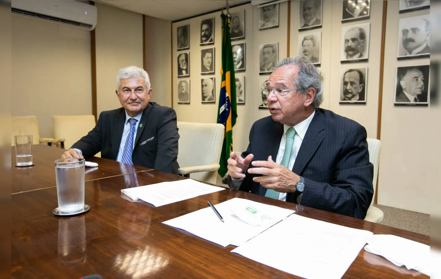 O ministro da Economia fez desabafo em reunião fechada e citou incompetência na gestão do dinheiro público | Foto: Washington Costa/ME