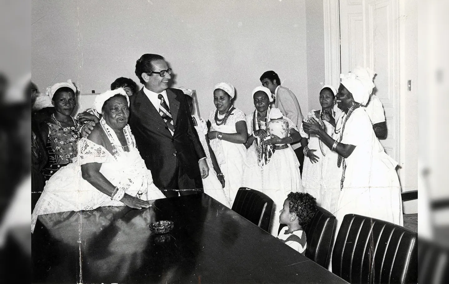 Roberto Santos retirou da polícia o poder de fiscalizar as religiões afro-brasileiras | Foto: Nelson Martins | Cedoc A TARDE | 15.01.1976