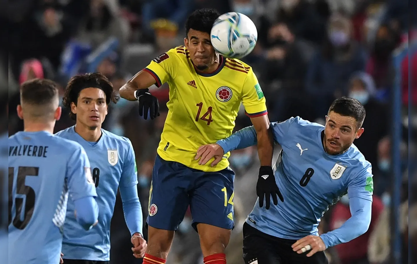 Na próxima rodada, o Uruguai visitará a Argentina e a Colômbia receberá o Brasil | Foto: Pablo Porciuncula | AFP