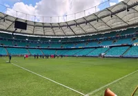 Bahia recebe Palmeiras na Fonte Nova, que volta a ter público após quase 2 anos