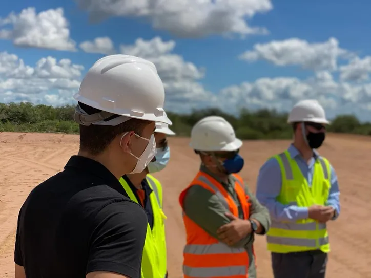 Imagem ilustrativa da imagem Obras do Complexo Eólico Tucano aquece economia com modernização da geração de energia