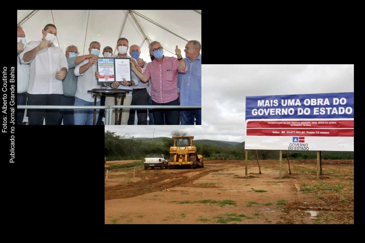 O governador Rui Costa também autorizou a licitação para construção de uma nova escola no município.