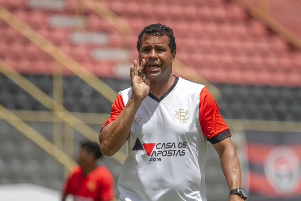 O treinador comandou o acesso do Leão do Sisal à elite estadual em 2012 | Foto: Letícia Martins | EC Vitória