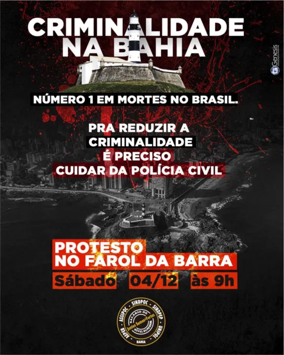 Ação foi batizada de "Ato das Cruzes" | Foto: Divulgação