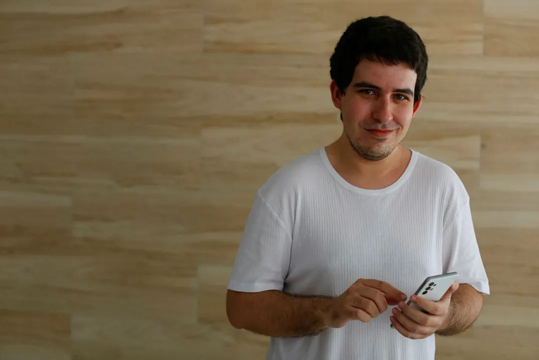 Bruno passou a comprar mais por delivery na pandemia