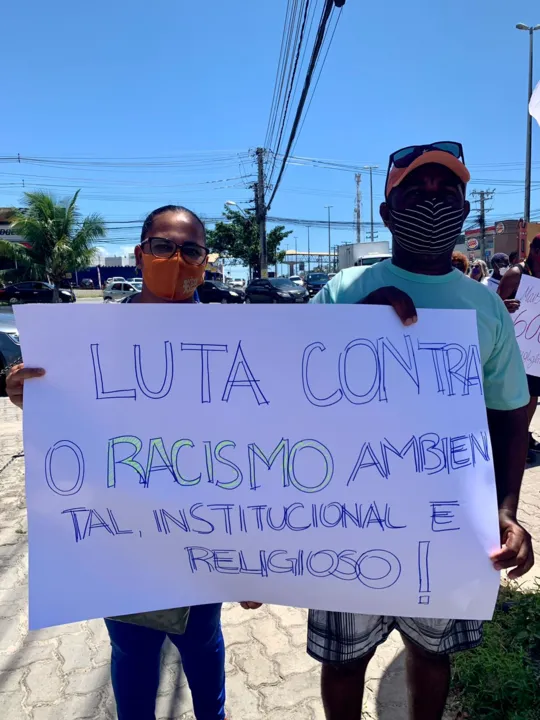 Marcha foi convocada pelo Movimento Aquilomba | Foto: Divulgação | Movimento Aquilombar