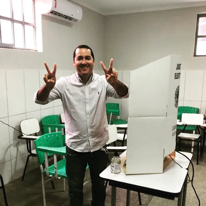 Ele já havia sido eleito prefeito do município em 2020. | Foto: Reprodução/ Instagram