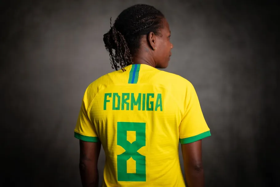 A volante atuou pela seleção por 26 anos | Foto: Sam Robles | CBF