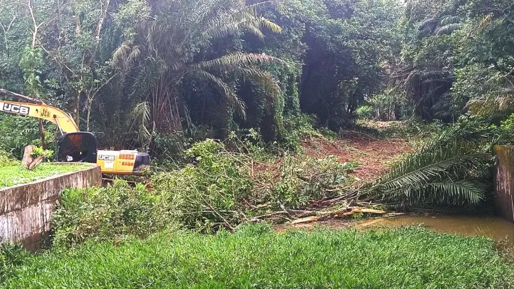 População não foi informada sobre obras de manutenção da barragem | Foto: Reprodução