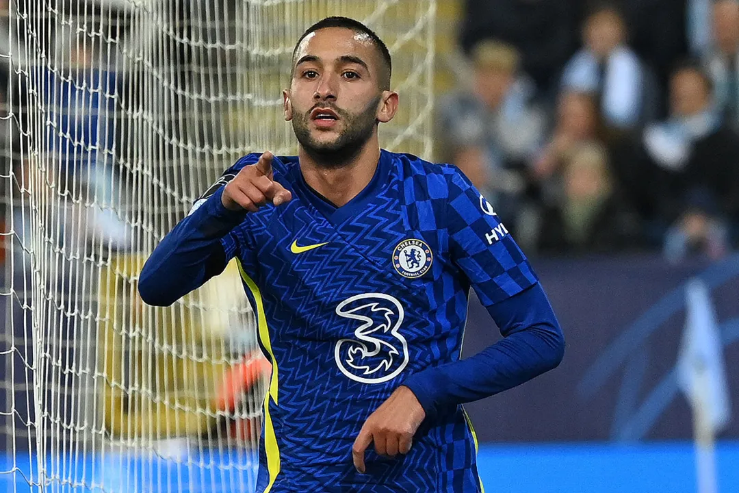 O gol da vitória do atual campeão do torneio continental foi marcado pelo marroquino Hakim Ziyech | Foto: AFP
