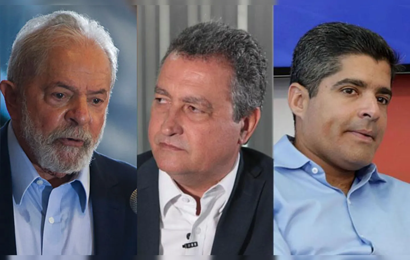 Até onde Lula e Rui vão passar votos para Wagner?; Neto acha que pode desfederalizar a campanha | Foto: Montagem A TARDE