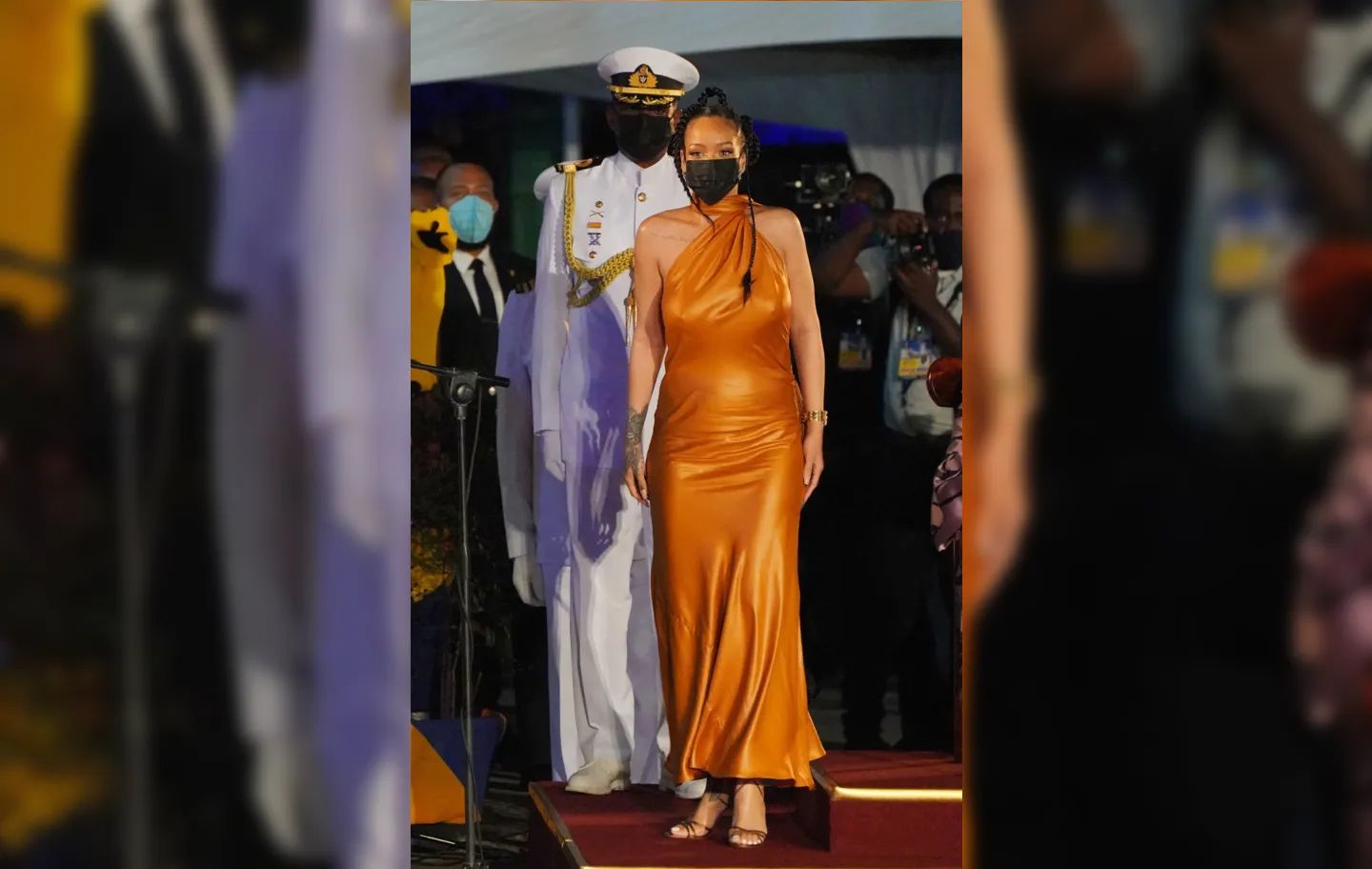 Rihanna a cerimônia que tornou Barbados uma república independente do Reino Unido
