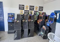 Polícia apreende 26 máquinas caça-níqueis em Euclides da Cunha