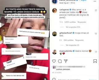 Menor Nico é alvo de racismo e desabafa nas redes sociais: 'Eu só tenho 15 anos e é pesado ler isso'