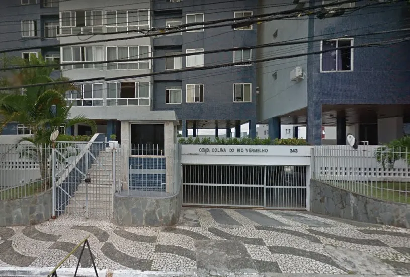 A ocorrência foi registrada no condomínio Colina do Rio Vermelho, na rua Francisco Rosa | Foto: Reprodução | Google Street View