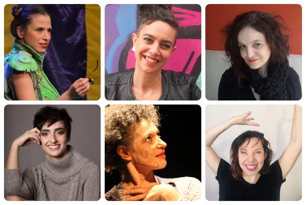 Meran Vargens, Luana Proença, Mariana Palau, Rhena de Faria, Aline Bourseau, Bella Marcatti participam de evento
