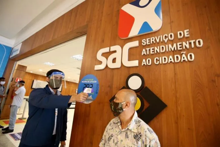 Comprovação será necessária para acesso a serviços do SAC e Detran | Foto: Paula Fróes | GOV-BA