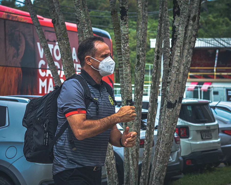 Wagner Lopes foi o terceiro treinador a comandar o Vitória em 2021. Antes estiveram na Toca Rodrigo Chagas e Ramon Menezes | Foto: Victor Ferreira | EC Vitória