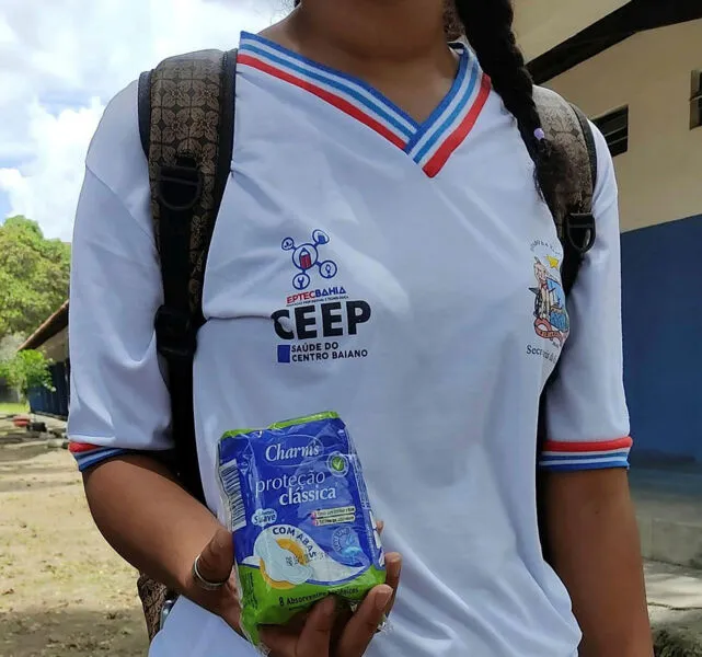 A votação alinhada com a cidadania garantiu a distribuição gratuita de absorventes higiênicos para alunas de baixa renda