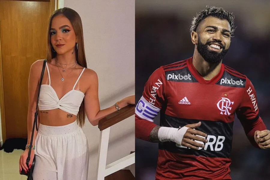 Mel Maia tem 17 anos, enquanto Gabriel Barbosa tem 25