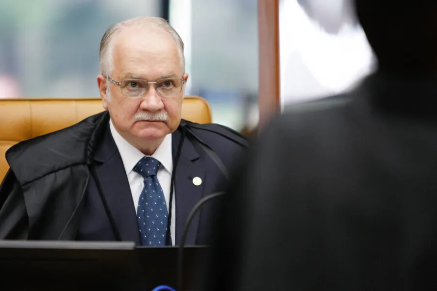 O ministro Edson Fachin, do STF e novo presidente do TSE