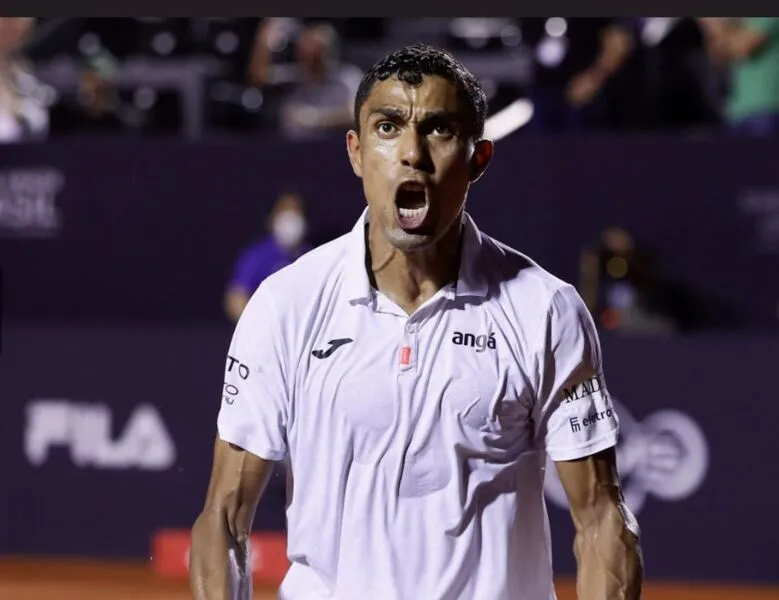 Thiago Monteiro é o único brasileiro que permanece na disputa na chave principal do Rio Open