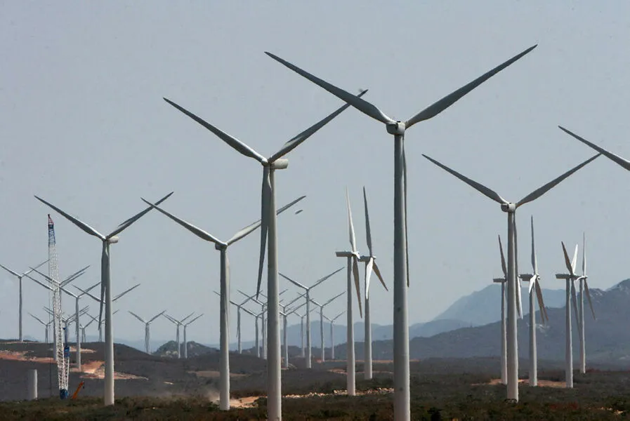 Parque de Energia Eólica em Brotas 
de Macaúbas