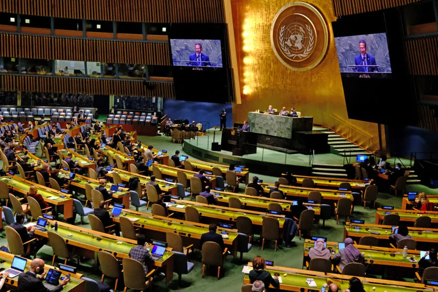 O embaixador cubano na ONU, Pedro Luis Pedroso Cuesta, condenou as sanções impostas contra a Rússia e acusou a Otan de agir com “hipocrisia”