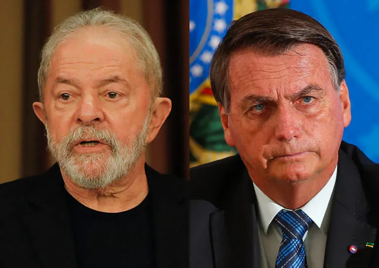 Diferença entre Lula e Bolsonaro diminui em última pesquisa PoderData