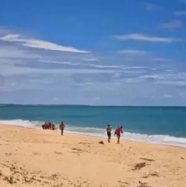 Guilherme Rodrigues Santos desapareceu pouco tempo depois de entrar na água