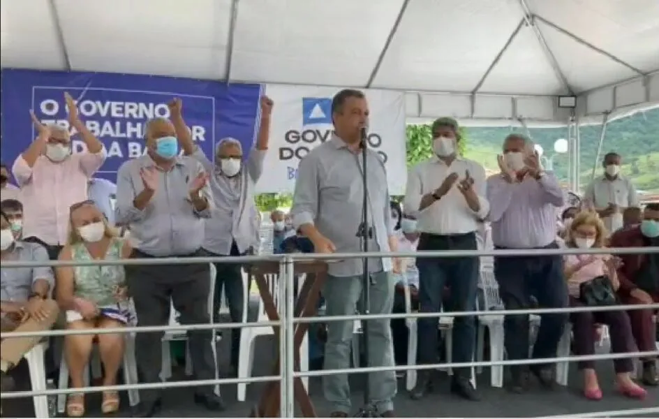 Governador discursou no interior