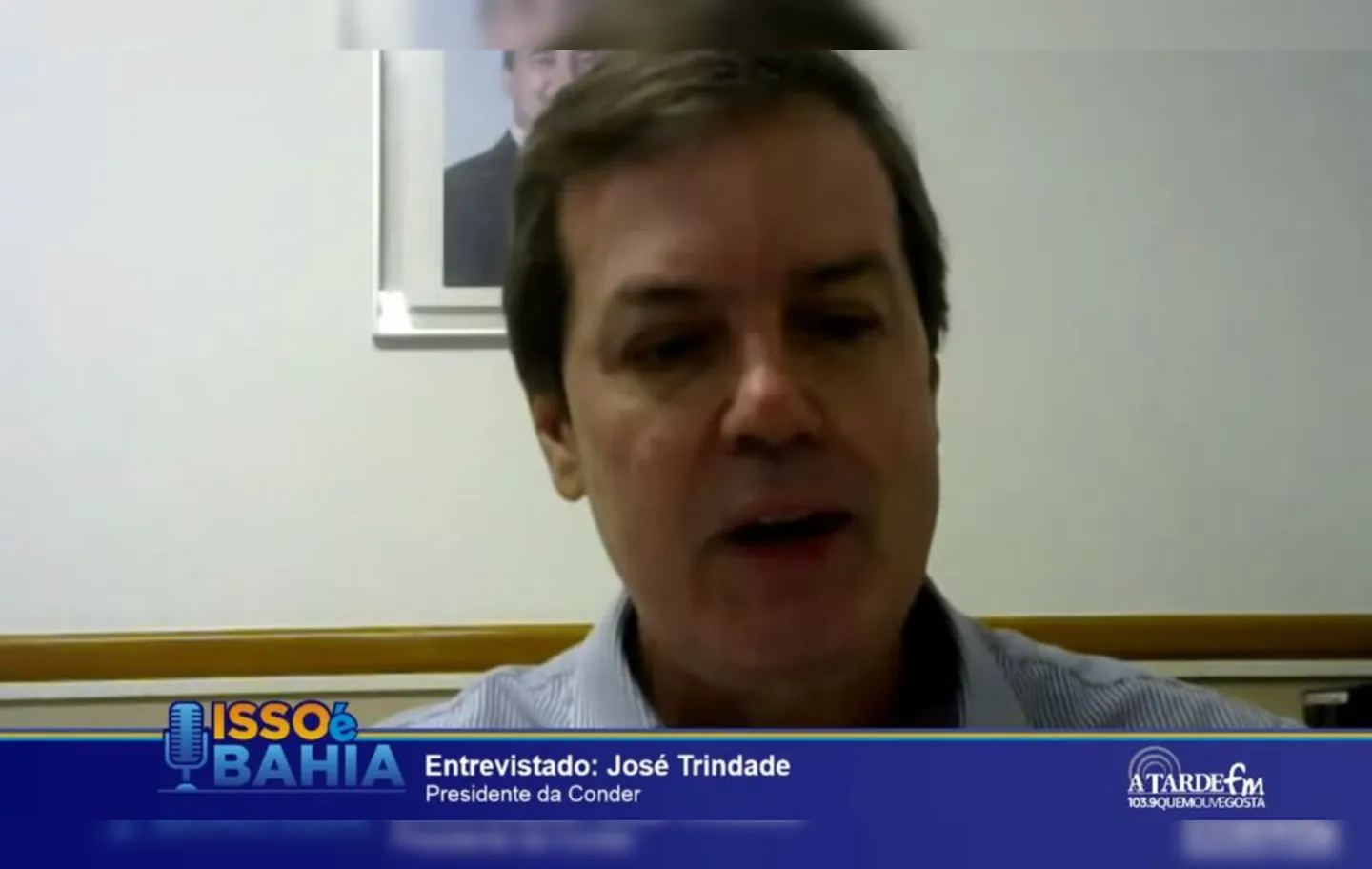 Na entrevista ao Isso É Bahia, José Trindade citou as obras da Conder em andamento