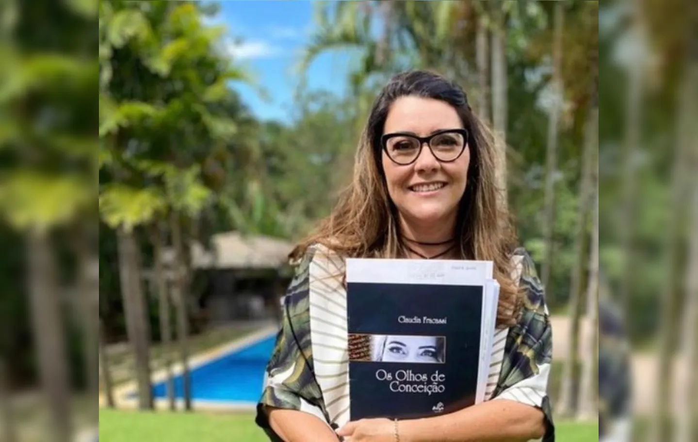 Imagem ilustrativa da imagem Claudia Fracassi lança o livro 'Os olhos de Conceição'