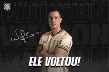 Imagem ilustrativa da imagem Alvo do Vitória, goleiro Wilson é anunciado pelo Figueirense