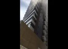 Imagem ilustrativa da imagem Apartamento é atingido por incêndio no bairro da Graça