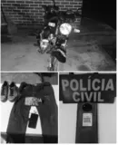 Imagem ilustrativa da imagem Polícia recupera celular e apreende motocicleta usada em assalto