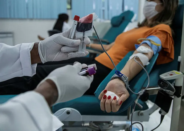 A campanha de doação de sangue tem o objetivo de repor os estoques