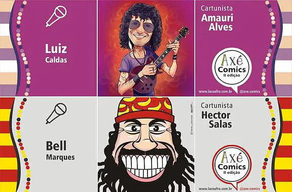 Axé Comics chega a sua  segunda edição