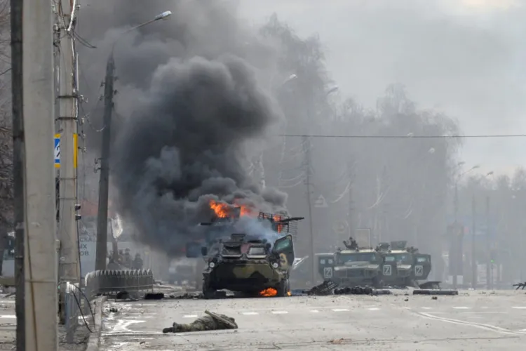 Kharkiv, segundo a Ucrânia, está sob ataque desde o início da guerra no país